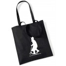 Baumwolltasche mit Rabbi in weiss